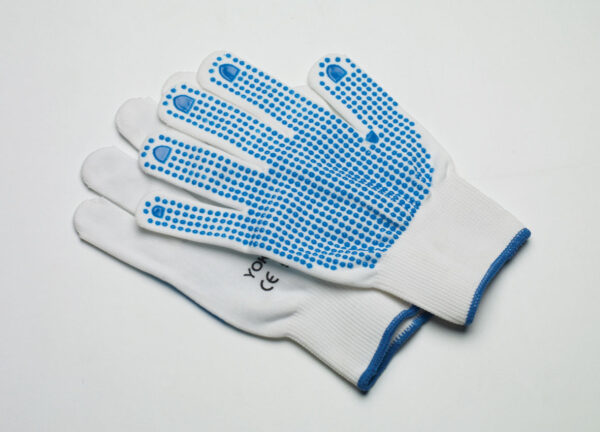 Yoko Blue Dot Pick-And-Go Gloves